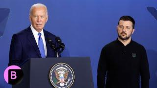 Biden Calls Zelenskiy Putin Then Corrects Himself at NATO Event