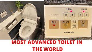 Most advanced toilet in the world  How to use Japanese toilet  Hi-Tech Japanese Toilet
