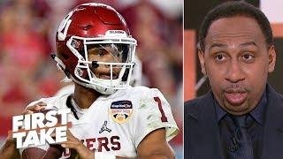 Kyler Murray isnt a 1st-round NFL draft pick - Stephen A.  First Take