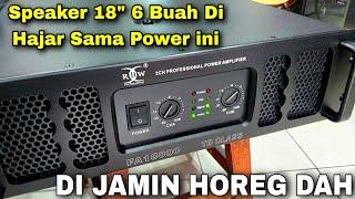 COBAIN... GANAS BANGET LUR POWER SUB IDAMAN TENAGA BADAK - RDW FA10000 CLASS TD - JOSS GANDOS