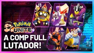 A COMPOSIÇÃO DOS LUTADORES Pokemon Unite Urshifu Gameplay