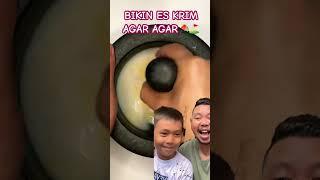 BIKIN ES KRIM AGAR AGAR ? #shortsfeed #shortvideos #funny #shorts #shortvideo