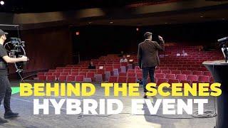 What Does a Hybrid Event Look Like?  Behind The Scenes of a Hybrid Experience  Shawn Kanungo