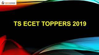 TS ECET Toppers 2019