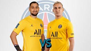 Gianluigi Donnarumma vs Keylor Navas  Paris Saint-Germain F.C.  HD