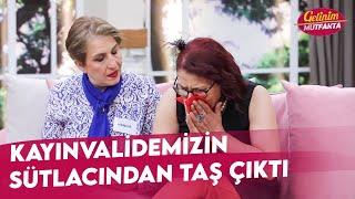 Züleyha Hanım Kayınvalidelerimize Sütlaç Tatlısı Getirdi - Gelinim Mutfakta 27 Haziran Perşembe