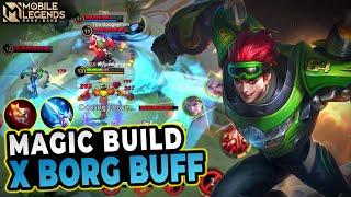 X BORG DIBUFF X Borg Build Mage Build X Borg Tersakit 2021 - X Borg Mobile Legends