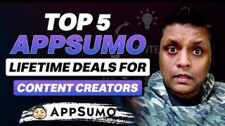 Top 5 Appsumo lifetime deals for content creators  By Saurabh Gopal #appsumo #creators