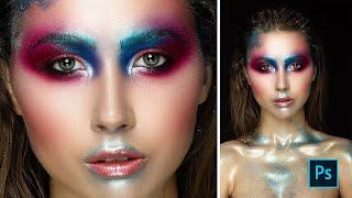 NEW  MUA Retouching Action - Beauty Portrait Retouch  Photoshop 