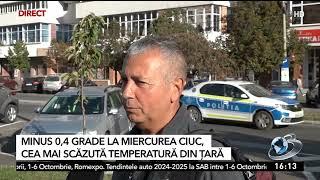 A dat înghețul în România la început de septembrie. Unde s-a înregistrat cea mai scăzută temperatur