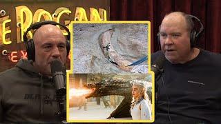 Joe Rogan Dragons might have been REAL says Forrest Galante finding blue feather in Mammoth tusk