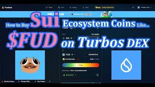 Sui Crypto Beginners Guide How to Buy Sui Ecosystem Tokens Like $FUD and $HSUI via Turbos DEX