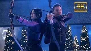 Hawkeye  Final battle Clint & Kate  4K UHD ENG