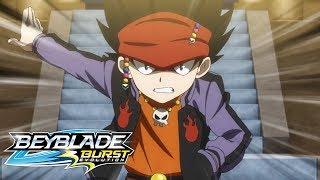 BEYBLADE BURST EVOLUTION Episode 13 Twin Scythes Double Strike