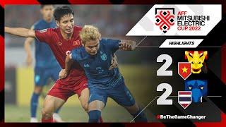 Vietnam 2-2 Thailand AFF Mitsubishi Electric Cup 2022 Final 1st Leg