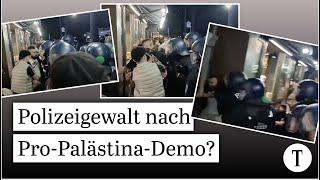 Polizeigewalt bei Pro-Palästina-Demo? Berliner Polizei ermittelt in eigenen Reihen  Sonnenallee