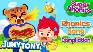 ⭐NEW⭐ Super Phonics  Compilation  Learn Words  ABC Phonics Song for Kids  JunyTony