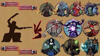Shadow Fight 2  Lynx Claws vs ALL BOSSES UNDERWORLD  Android Gameplay 