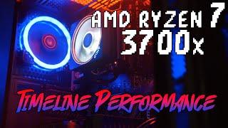 ACTUAL Premiere Pro Timeline Editing Performance  AMD Ryzen 7 3700x