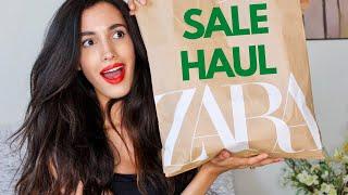 {ZARA SALE HAUL 2020}