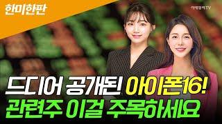 〈한미한판〉드디어 공개된 아이폰16 관련주 이걸 주목하세요  Market Signal 20240910