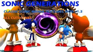 Sonic Generations - Classic Sonic Mania Textures Mod v1.3 All Cutscenes