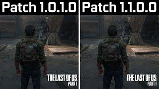 The Last of Us Part I - Patch 1.0.1.0 vs Patch 1.1.0.0 - June 13