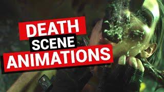 Death Scene Animations in Resident Evil 3 Remake