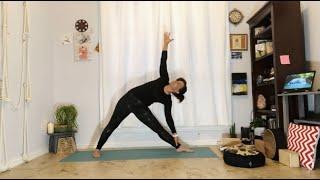 Yoga for all levels by Mitra Razavi - PART 1- LIVEWELLYOGA.NET