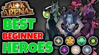 BEST BEGINNER HEROES + Basic Wishlist  AFK ARENA Beginners Guide