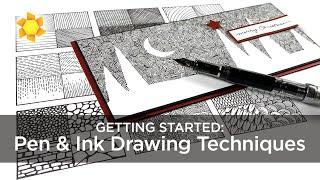 Getting Started Pens Ink Drawing Techniques