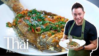 CRISPY THAI - STYLE FRIED FISH  SHERSON LIAN