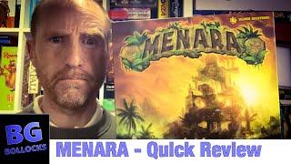 Menara Board Game - Quick Review