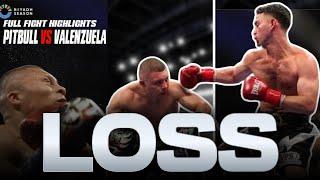 Isaac Pitbull Cruz vs Jose Valenzuela LOSS  Full FIGHT HIGHLIGHTS  BOXING #pitbullvalenzuela