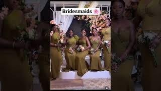 Beautiful #bridesmaids #shorts #viralvideo  #lateststyle #maidofhonor #maidstyles