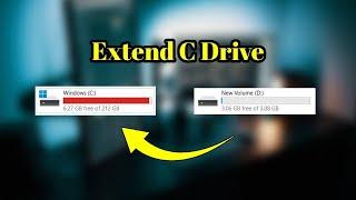 How to Increase C Drive Space Windows 11  Extend Drive