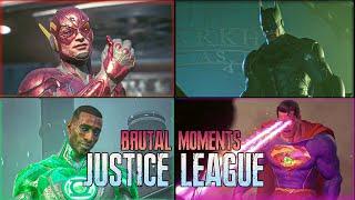 EVIL JUSTICE LEAGUE BRUTAL MOMENTS  Suicide Squad Kill The Justice League 4k 2024