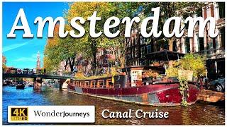 Amsterdam Canal Cruise - 4K