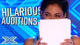 JUDGES Cant Stop LAUGHING on The X Factor  X Factor Global