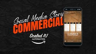 Story Commercial for Scaled IT  Animated Instagram Ads 2023