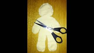 How to sew rag doll for beginners. Very easy to make it Kids will love it