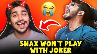 Snax Won’t Play With Joker Anymore *Funny Highlight