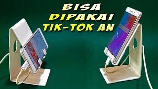 Cara Mambuat Phone Holder Dari Pipa Paralon PVC Bekas