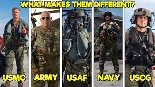 WHY DOES EVERY U.S. MILITARY BRANCH HAVE PILOTS? EXPLORING THE DIFFERENCES