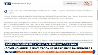 Governo anuncia nova troca na presidência da Petrobras