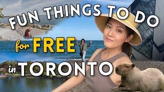 5 FUN THINGS to do for FREE in Toronto in the SUMMER   Living in Canada