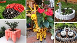 Genius Ways to Upcycle Plastic Bottles in The Garden️ Garden ideas