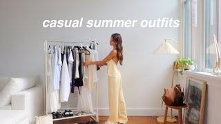 CASUAL SUMMER OUTFITS   15 easy and simple summer outfit ideas