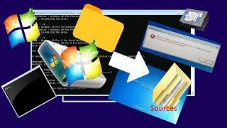 Installing Windows 7 To Sources