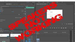 Premiere Pro Only Playing on Laptop Speaker FIX